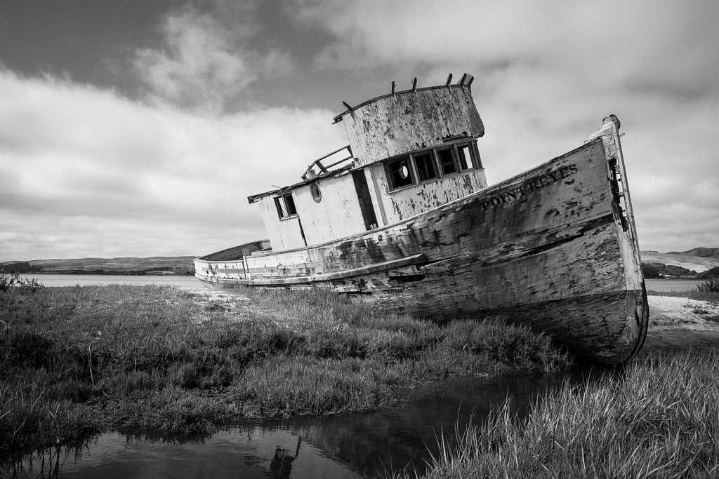 Point Reyes Abandoned Boat